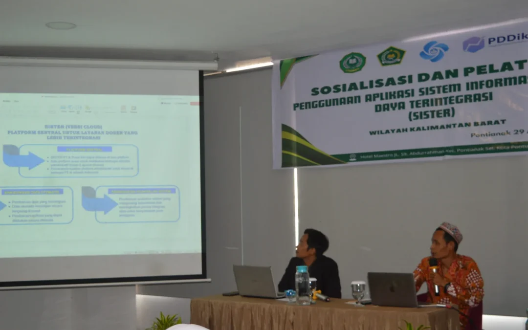 STIS Syarif Abdurrahman Pontianak Selenggarakan Workshop SISTER untuk Dosen PTKIS se-Kalimantan Barat