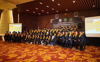 Wisuda ke-XXI STIS Syarif Abdurrahman Pontianak